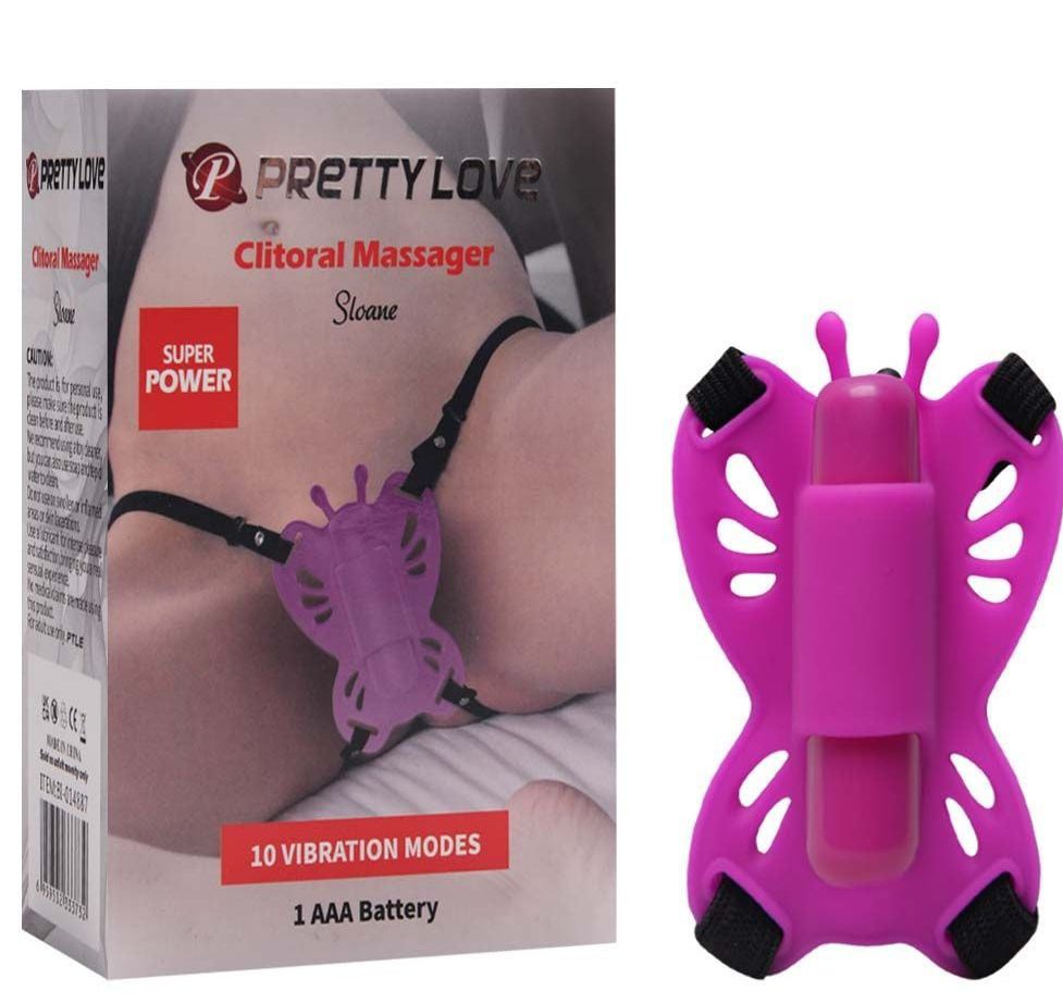 Vibrador Borboleta 10 Velocidades Pretty Love Vipmix